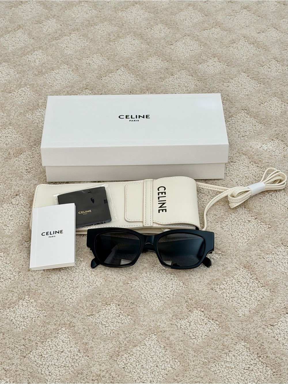 🏁Celine MONOCHROME Sunglasses - Picture 3 of 13